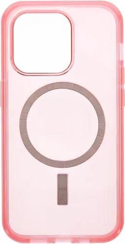Vista 10 de OtterBox Symmetry - Funda con MagSafe para iPhone 14 Plus (SOLAMENTE), embalaje no minorista - Rosa translúcido transparente (Polvo de Hada)