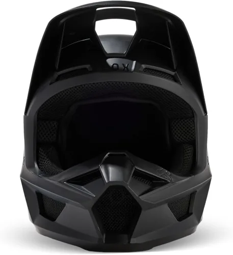 Vista 2 de Fox Racing Casco de motocross V1 Core para bicicleta de tierra unisex, negro mate, talla XS