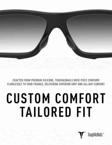 Vista 4 de ToughAsNails Almohadillas nasales de repuesto para gafas de sol Oakley Double Edge OO9380