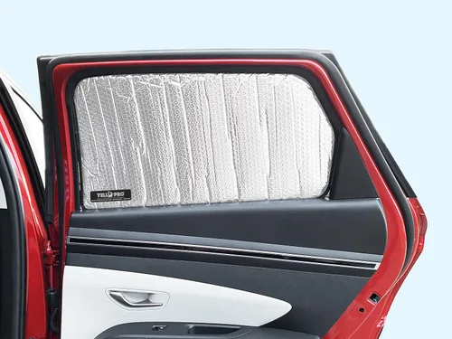 Vista 3 de YelloPro - Parasol para ventana lateral y asiento trasero de segunda fila (juego de 2) ajuste personalizado para Lexus RX SUV 2023, 2024, 2025