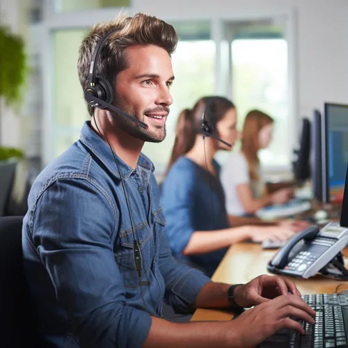 Vista 7 de Arama Auriculares de teléfono con cable mono con micrófono con cancelación de ruido compatibles con ShoreTel Plantronics Polycom Zultys Toshiba NEC