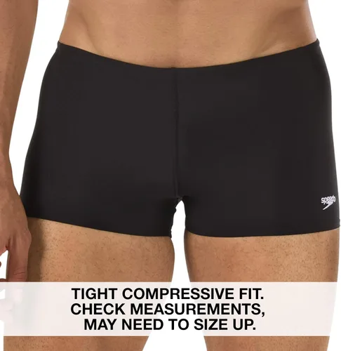 Vista 6 de Speedo Men's Swimsuit Square Leg Endurance+ Solid