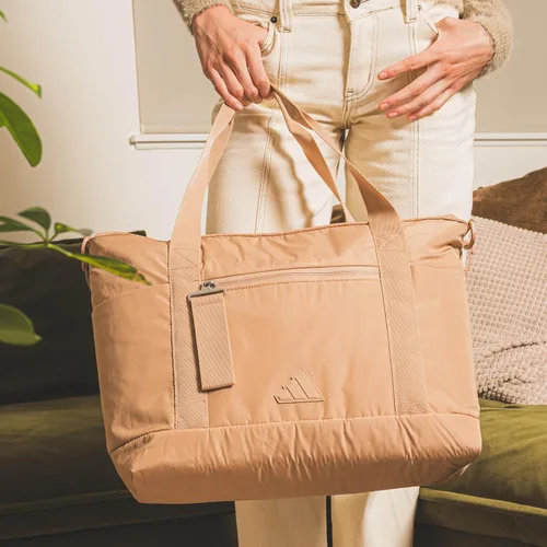 Vista 7 de adidas Bolso grande para mujer, bolsa de gimnasio con correa para el hombro, Negro2.0, All Me Tote para mujer, bolso cruzado grande con correa