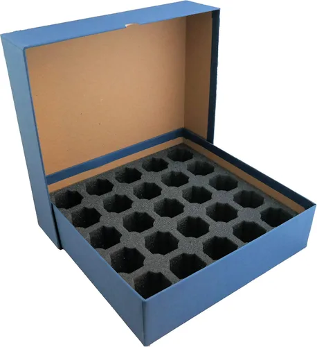 Vista 11 de Caja de rollo de monedas para 50 rollos o tubos de centavos por Guardhouse