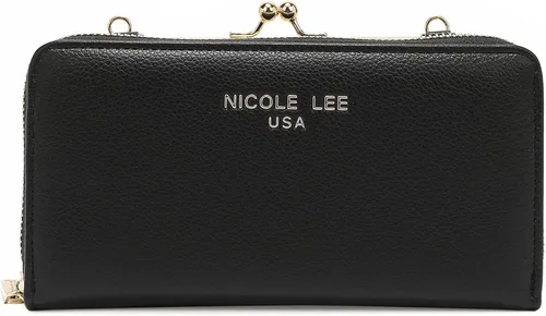 Vista 4 de DESTINY BY NICOLE LEE Cartera cruzada de cuero ecológico correa desmontable ajustable para mujer