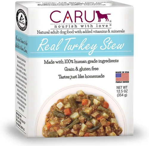 Vista 10 de Caru Classics - Estofado de carne para perros, alimento húmedo saludable para perros o alimento para perros, mezcla equilibrada de omega, cajas