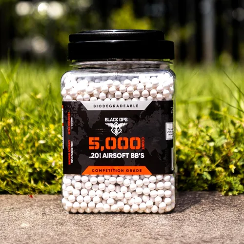 Vista 7 de Black Ops Airsoft BBS – 6mm .20g Precision Ammo for AEG & Sniper Rifles