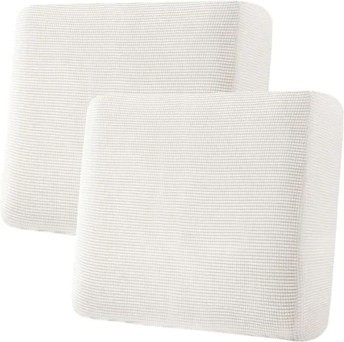 Vista 328 de H.VERSAILTEX Fundas de Cojín de Asiento Individuales Super Elásticas Fundas de Sofá Fundas de Cojín de Sofá Fundas Deslizables Juegos Tela de Sarga