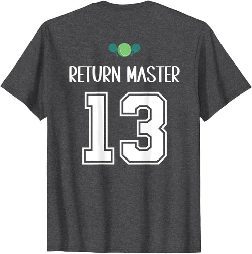 Vista 28 de Camiseta divertida del grupo de tenis de pádel para el equipo de pádel