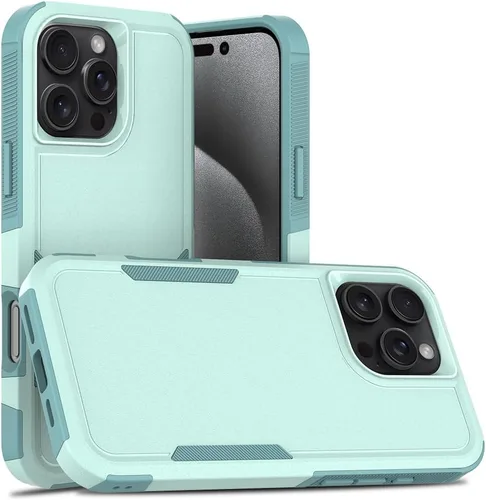 Vista 21 de Funda protectora para iPhone 8 Plus, iPhone 7 Plus de 5.5 pulgadas, a prueba de golpes, resistente y duradera, color verde