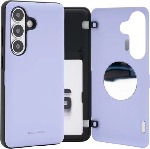 Vista 11 de GOOSPERY Funda tipo cartera para Samsung Galaxy S22 Ultra, [tarjetero] parachoques magnético de puerta con cierre automático, cubierta protectora
