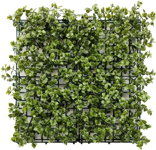 Vista 16 de Windscreen4less 1 panel artificial de boj de 20 x 20 pulgadas, decoración de pared verde hierba sintética para decoración de interiores