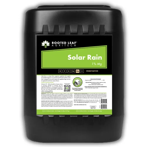 Vista 8 de Solar Rain - Concentrado de magnesio a base de carbono, nutrientes 100% biodisponibles para jardín, verduras, césped, cactus, césped, árboles