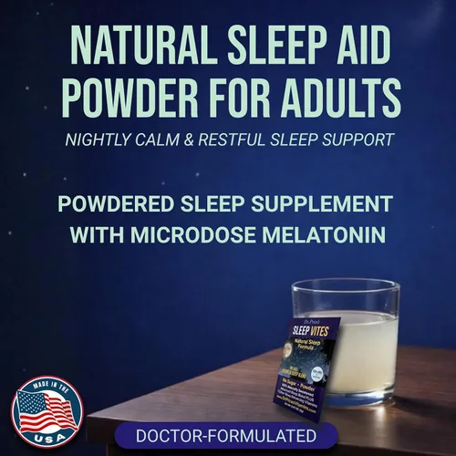 Vista 2 de Dr. Price's - Polvo natural para ayudar al sueño – Berry-Citrus, 30 paquetes Mezcla de bebida en polvo para dormir con magnesio, melatonina