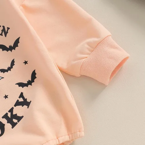 Vista 81 de Adobabirl Traje de Halloween para bebé, sudadera de fantasma, calabaza, mameluco, suéter de gran tamaño, lindo para otoño e invierno
