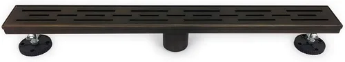 Vista 7 de Neodrain Drenaje lineal de cobre antiguo de 24 "con rejilla