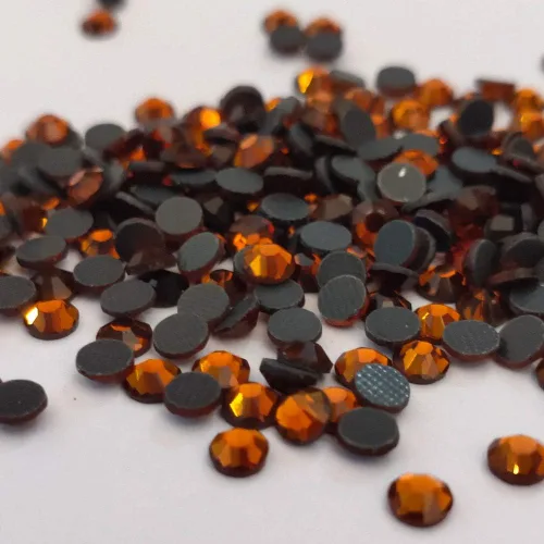 Vista 2 de Finstone Hot Fix Rhinestones 10 Gross (1440 piedras/paquete) Hotfix Rhinestones (café, SS16)