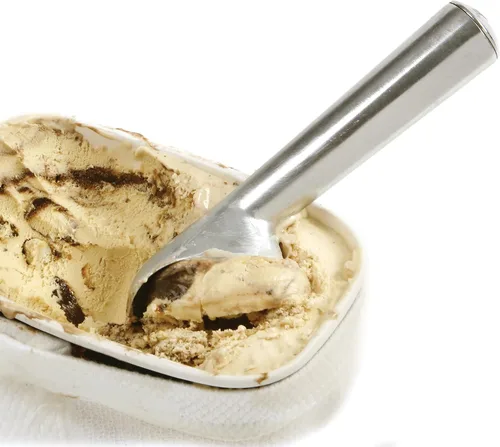 Vista 3 de Norpro herramienta anticongelante para helado, Cuchara de medida, Plateado
