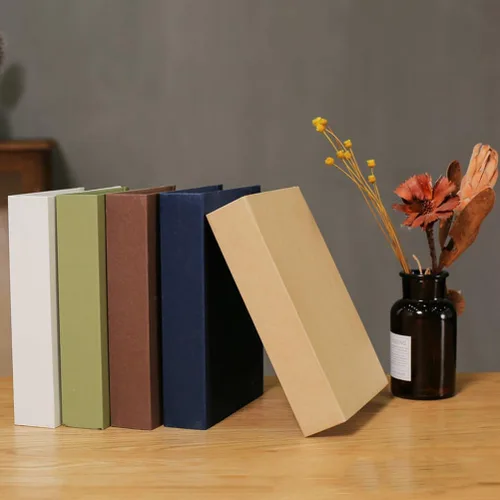 Vista 4 de Zerodeko 3 piezas de accesorios para mesa auxiliar, decoración decorativa de libros, apilables, libros decorativos para decoración del hogar, libros