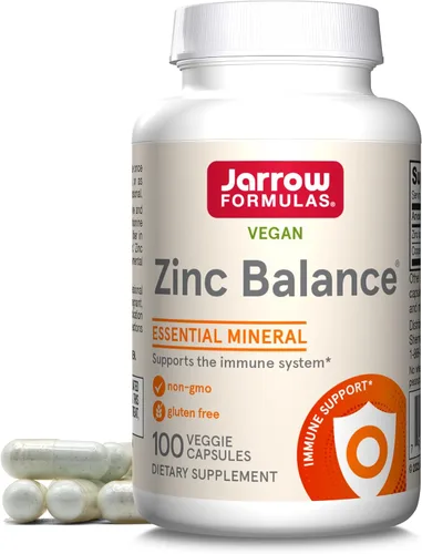 Vista 5 de Jarrow Formulas QH-Absorb - Antioxidante Co-Q10 de alta absorción de 200 mg, 60 porciones y equilibrio de zinc de 15 mg-100 porciones, incluye