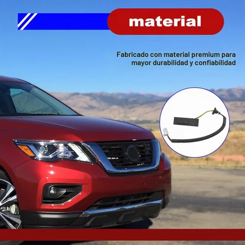 Vista 4 de Interruptor de liberación abierta para maletero trasero compatible con Nissan Pathfinder 2013-2020, interruptor de tapa de portón trasero con botón