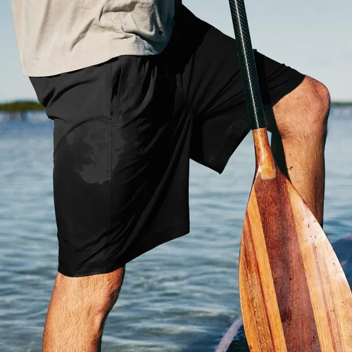Vista 44 de Free Fly Pantalones cortos Breeze para hombre, entrepierna de 8 pulgadas, de secado rápido, ligeros, con protección solar UPF 50+