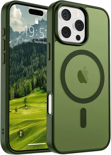 Vista 15 de SUPFINE Funda magnética para iPhone SE 2022 (3ª)/2020 (2ª), iPhone 8 (compatible con MagSafe) (protección contra caídas de grado militar), funda