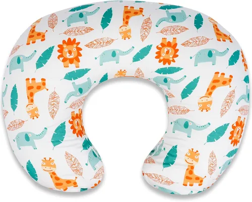 Vista 20 de Almohada de lactancia - Almohada de lactancia con relleno transpirable y funda extraíble, soporte ergonómico para lactancia materna y biberón