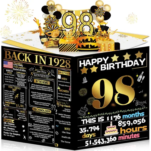 Vista 53 de Joycard Tarjeta de cumpleaños de 10 años para niña o niño, regalo de cumpleaños 3D emergente feliz cumpleaños para hija o hijo, decoraciones
