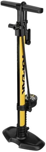 Vista 2 de Topeak Joe Blow Sport - Bomba de piso de 2 etapas, color amarillo, talla única