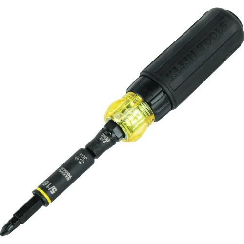 Vista 5 de Klein Tools Kit de prueba eléctrica con probador GFCI, detector de voltaje y destornillador de trinquete 11 en 1