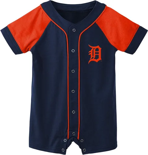 Vista 4 de Outerstuff MLB Mameluco de cuerpo entero unisex para recién nacidos y bebés de 0 a 24 meses Little Slugger