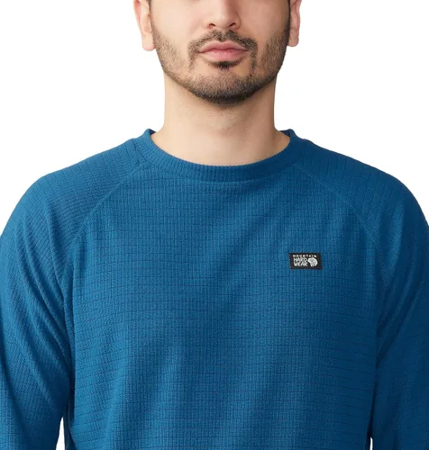 Vista 4 de Mountain Hardwear Men's Summit Grid Long Sleeve Crew
