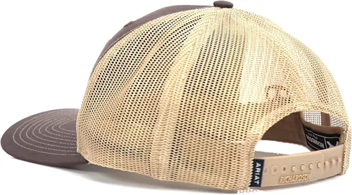 Vista 3 de ARIAT Longhorn - Gorra de béisbol gris para hombre