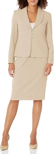 Vista 11 de Le Suit Women's JKT/Skirt Suit Negro