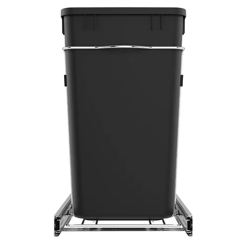 Vista 8 de Cesto de basura doble y extraíble RV V-15KD-18CS de Rev-A-Shelf