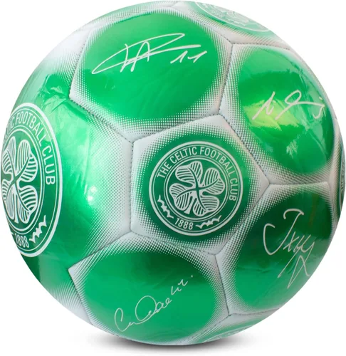 Vista 3 de Hy-Pro Balón de fútbol clásico con licencia oficial, metálico, talla 5, entrenamiento, partido, mercancía, coleccionable para niños y adultos