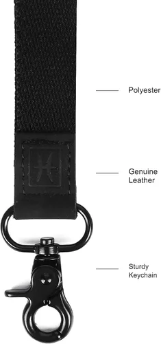 Vista 2 de FORZEN Cordón de muñeca para llaves, cordón de muñeca, llaveros para mujeres y hombres