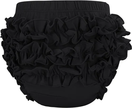 Vista 12 de Durio Ruffle Baby Bloomers - Fundas de pañales de algodón para niñas 0-2T A Blanco