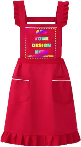 Vista 19 de Delantales personalizados personalizados delantales de cocina ajustables personalizados delantales de cocina para estilista de peluquería