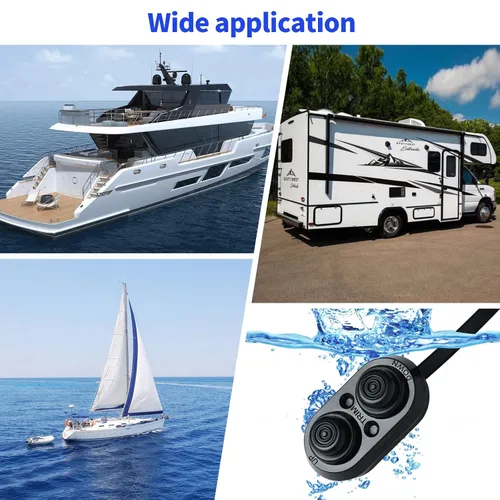 Vista 7 de Interruptor de ajuste para barco, interruptor de ajuste e inclinación Haoguo con IP67 impermeable, adecuado para barcos de pesca, yates, barcos