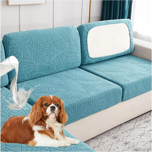 Vista 21 de Fundas de cojín para asiento de sofá, impermeables, de alta elasticidad, universal, elástica, fundas de cojín de repuesto para cojines individuales