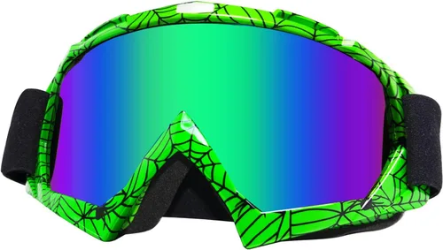 Vista 20 de Gafas de motocross para motocicleta, ATV, motocross, equitación, todoterreno, adultos, hombres, mujeres, jóvenes, niños