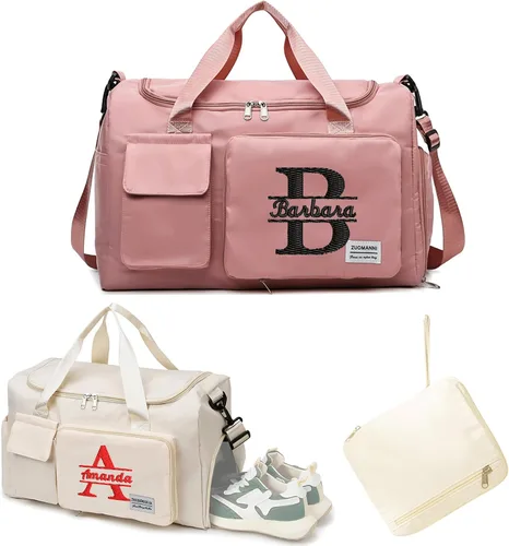Vista 10 de Bolsa Duffel Personalizada para Baile para Hombres Bolsa Duffel de Viaje, Bolso de lona