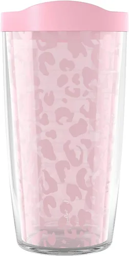 Vista 13 de Tervis Leopard Collection - Vaso aislado de doble pared hecho en Estados Unidos mantiene las bebidas frías y calientes, 16 onzas, paquete de 4