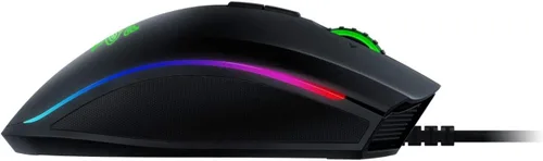 Vista 3 de Razer Mamba Elite - Ratón para juegos con cable: sensor óptico de 16.000 DPI - Iluminación Chroma RGB - 9 botones programables - Interruptores