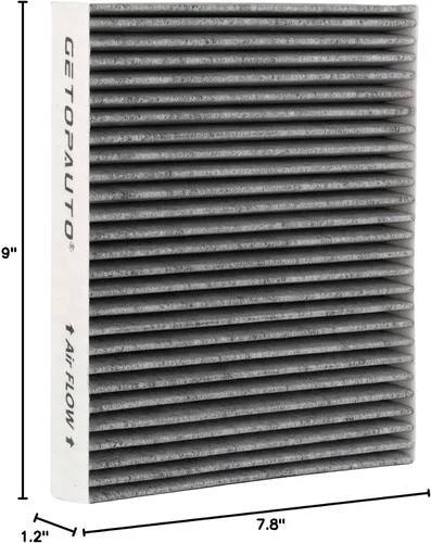 Vista 6 de GETOPAUTO Filtro de aire de cabina PA30093 con carbón activado compatible con Kenworth T-680 T-880 Peterbilt 567 579 Reemplazar X1987001 PA30093