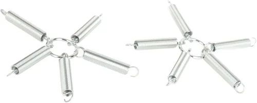 Vista 3 de Cadena de neumáticos de bungee CHICIRIS, 1 par de tensores de cadena de neumáticos, tensor de cadena de neumáticos de acero inoxidable, tensor