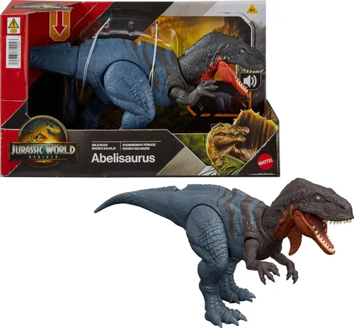 Vista 6 de Jurassic World Dinosaurio de Juguete Renacimiento Rugido Salvaje