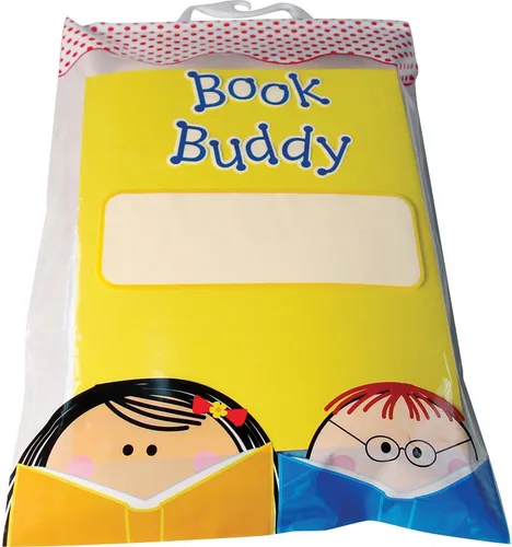 Vista 11 de CTP Bee a Reader Book Buddy Bags - Paquete de 12 bolsas con asas de cierre a presión (Creative Teaching Press 11172) Clear Poly Bags, 10.5 x 12.5